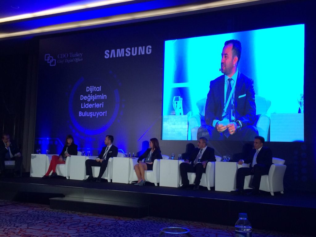 Panel at a Chief Digital Officers meeting